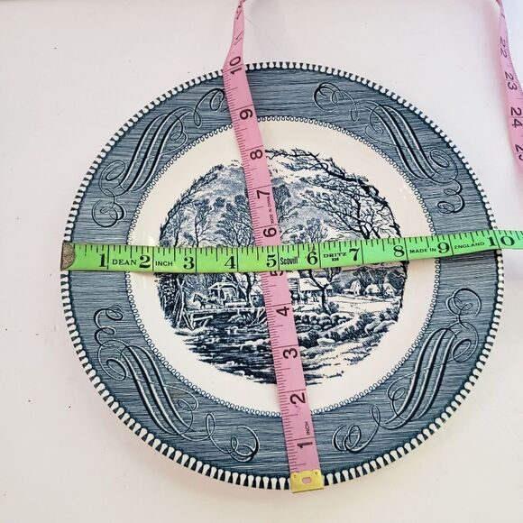 Currier & Ives Plate “The Old Grist Mill” - Picture 5 of 5